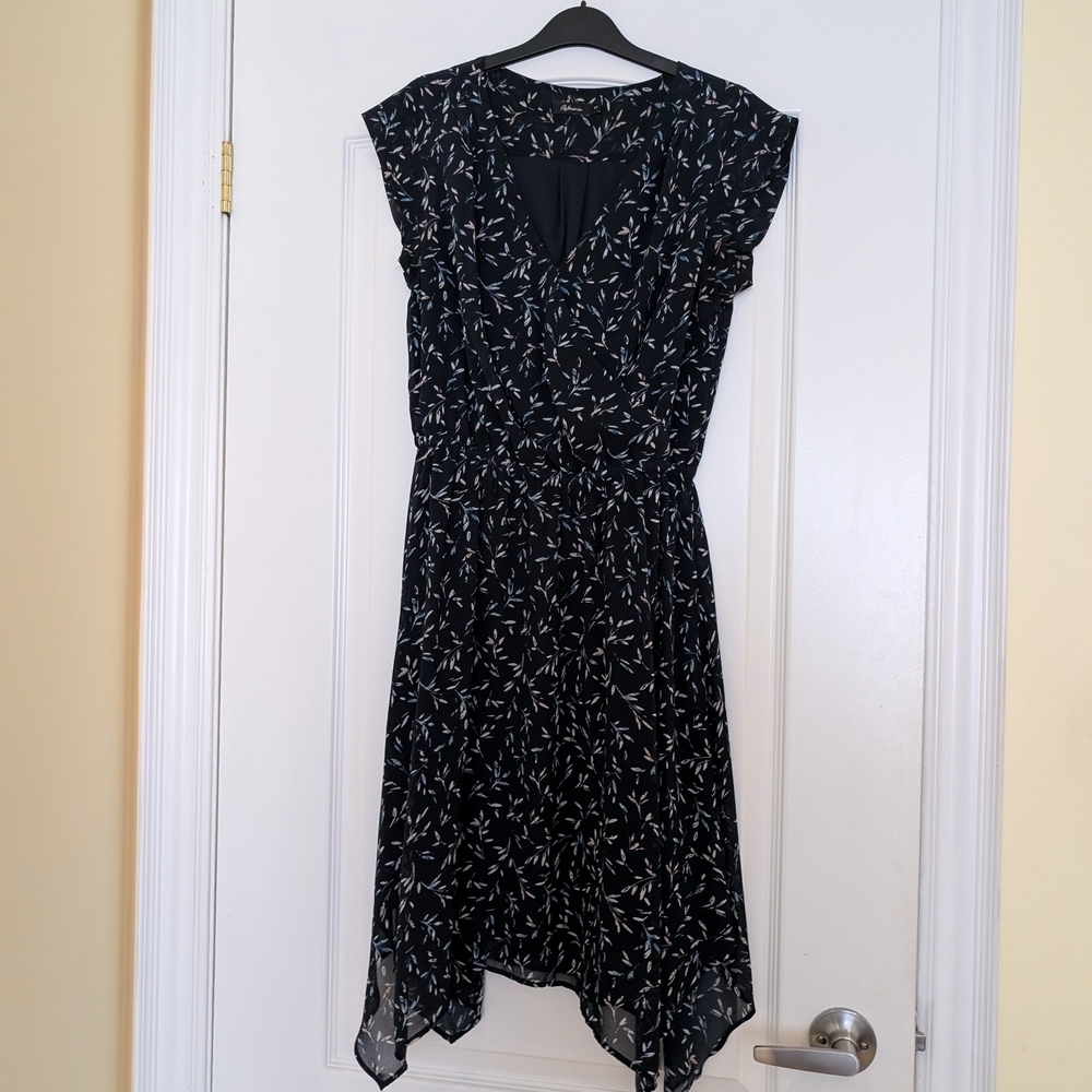 Reitmans Blue Floral Dress Small